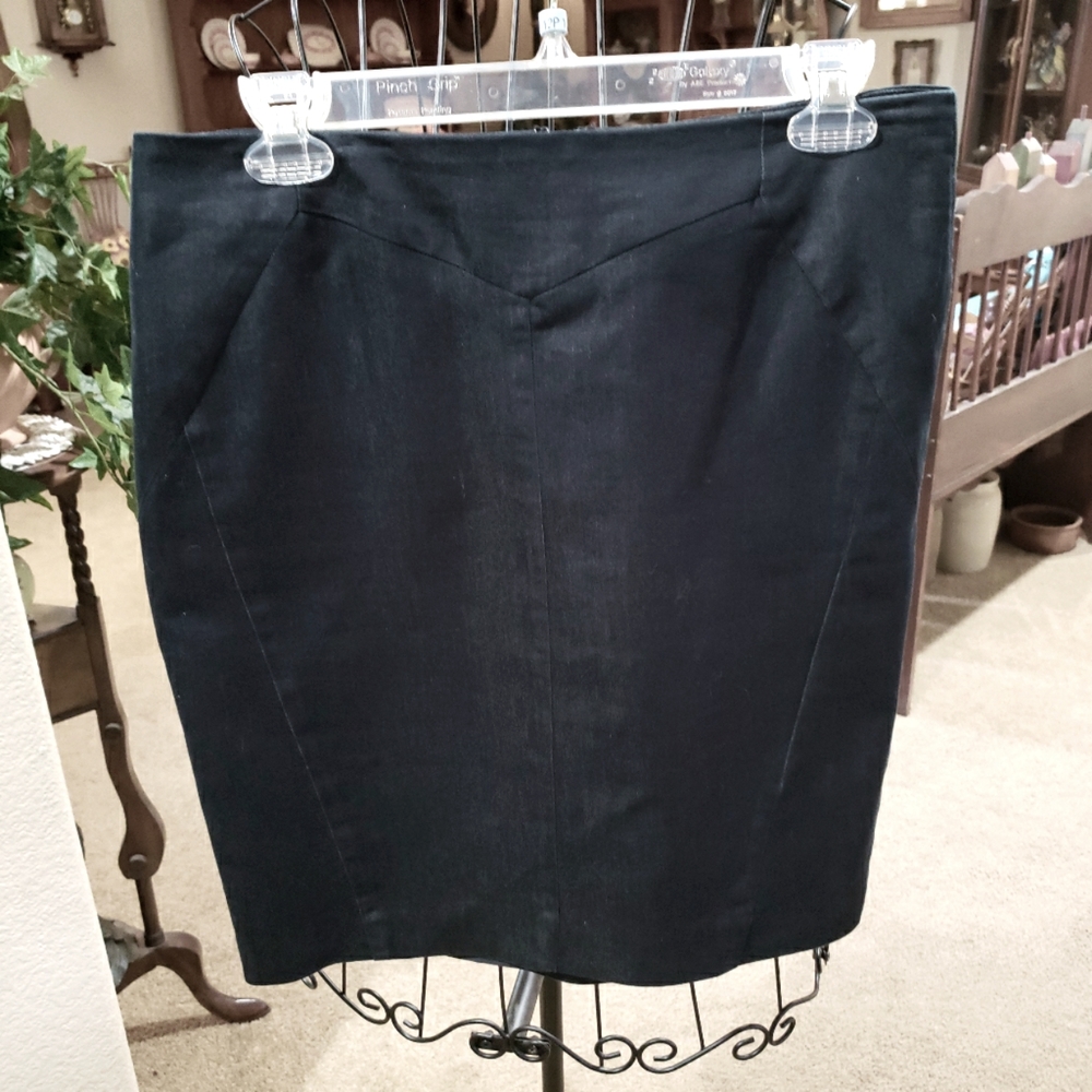 Skirt, blue jean Worthington 10P, lined.
